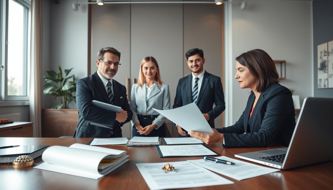 Business contract documents